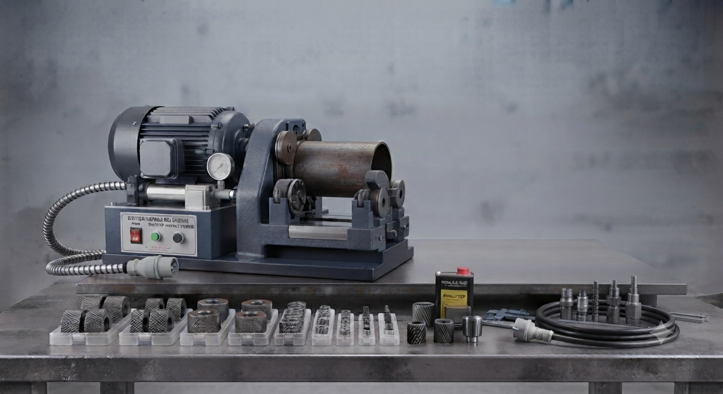 Electrical Hydraulic pipe Roll Grooving Machine