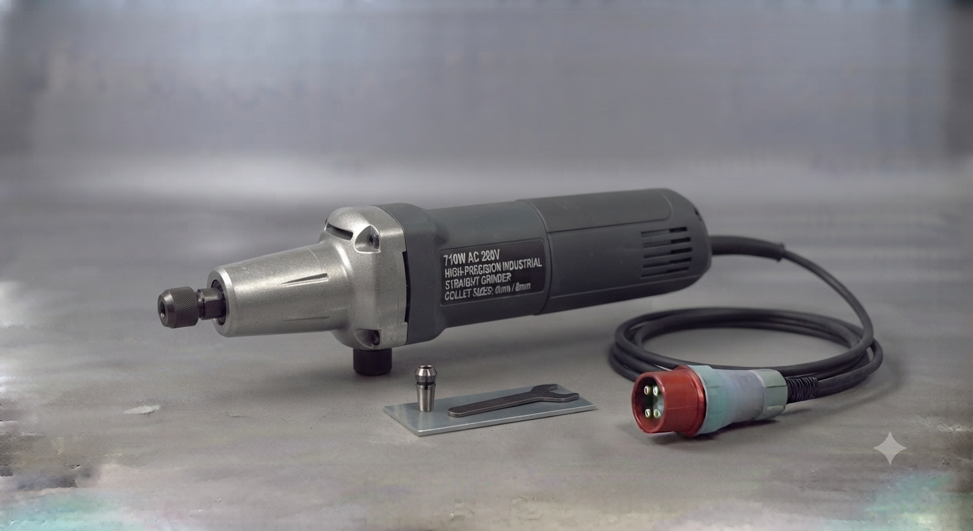 710W AC 220V High-Precision Industrial Straight / Die Grinder
