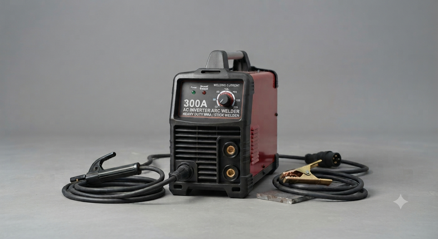 300A Single Phase AC 220V Inverter ARC Welding Machine (Heavy Duty MMA / Stick Welder)